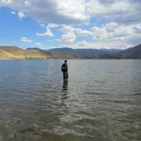 Nicki im Isabella Lake