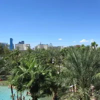 Blick aus unserem Hotelzimmer