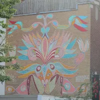 Wandbemalung im Quartier Latin in Montreal